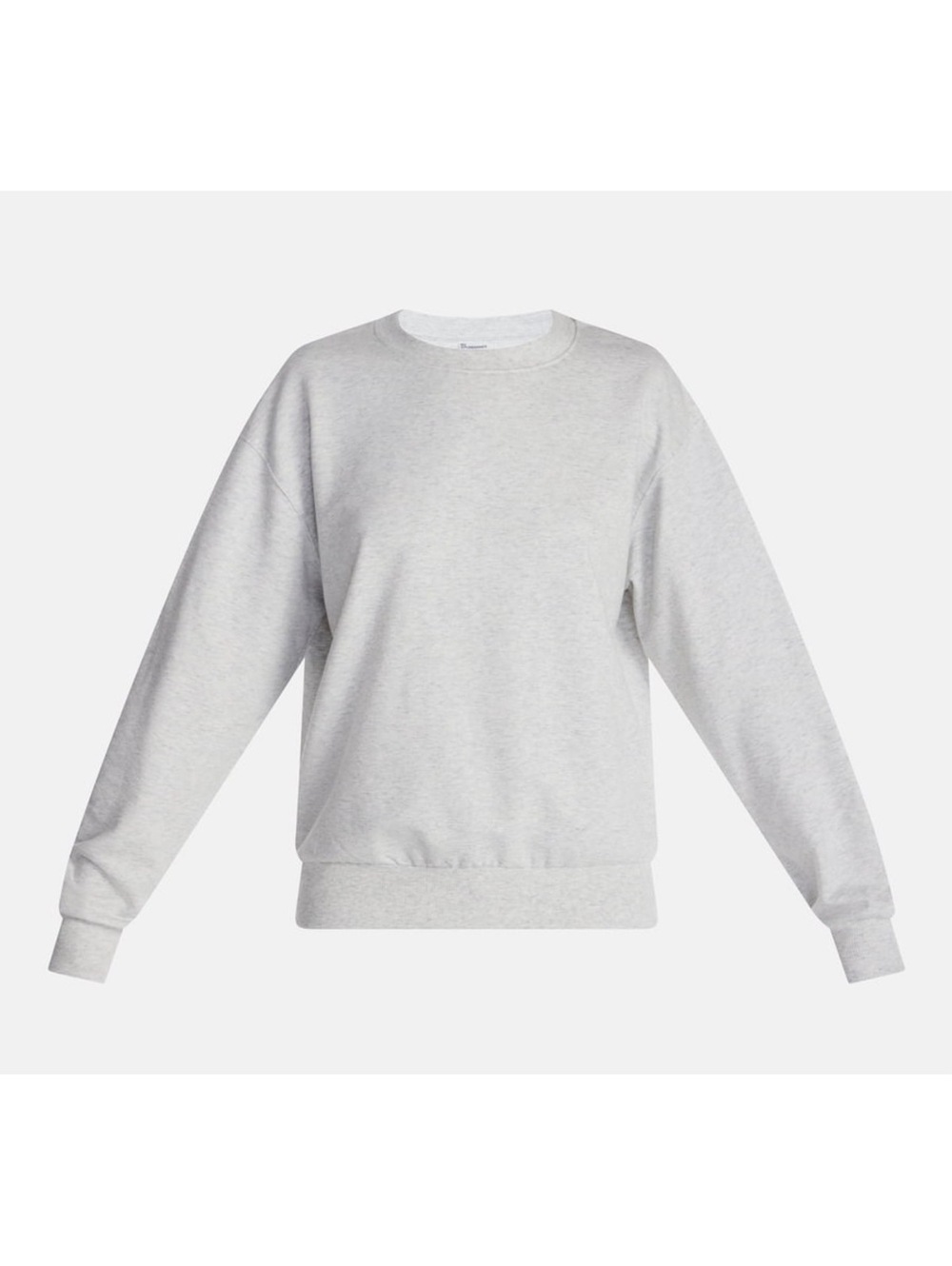 No Boundaries Light Gray Crew Neck Sweatshirt Size L (12-14)